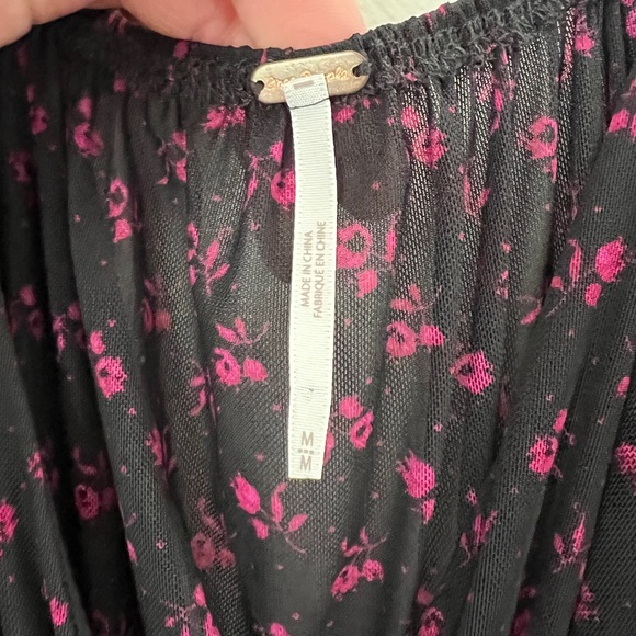 Free people long sleeve crop shirt - Picture 1 of 3